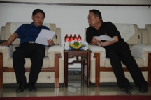 沁陽市委副書記劉明勝一行蒞臨我調(diào)研