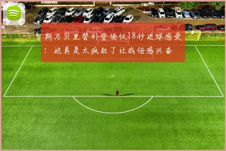 斯万贝里替补登场仅18秒进球感受：这真是太疯狂了让我倍感兴奋
